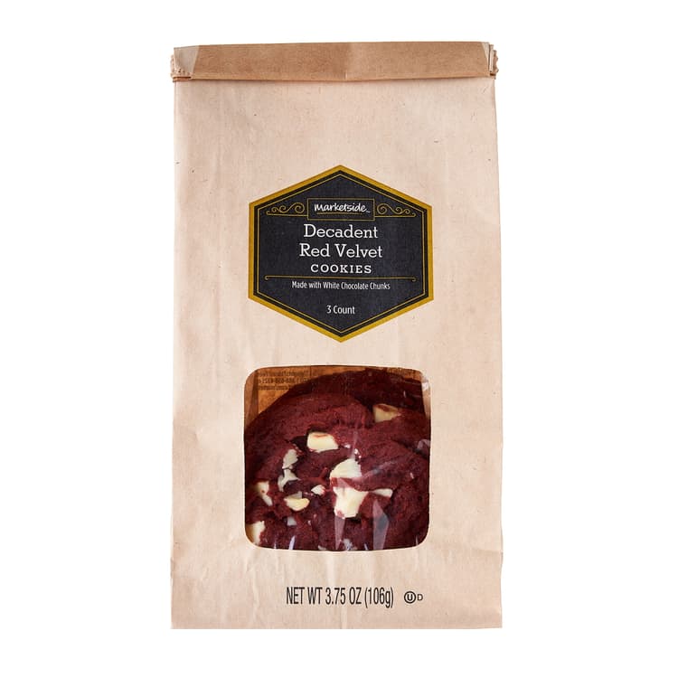 Marketside Decadent Red Velvet Cookies