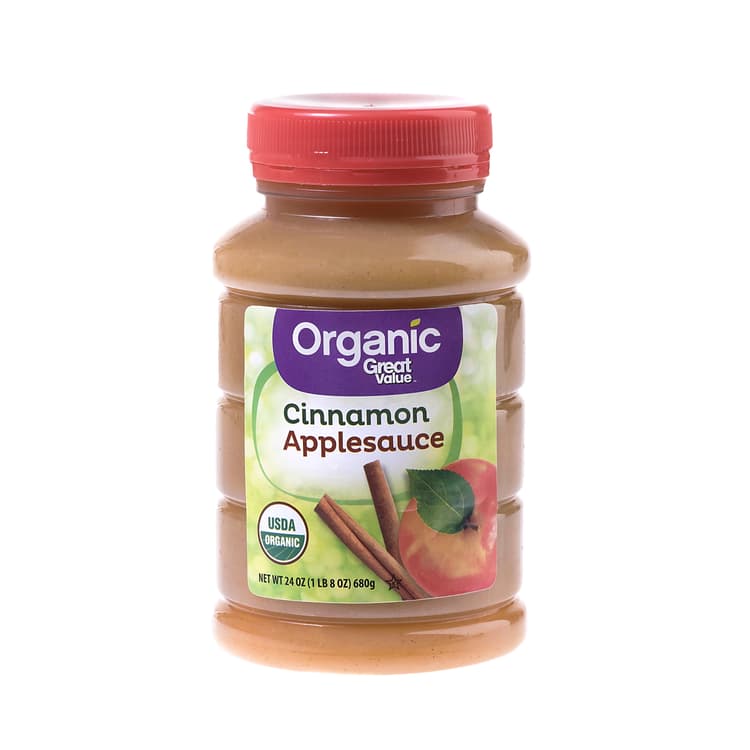 Great Value Organic Applesauce, Cinnamon, Test