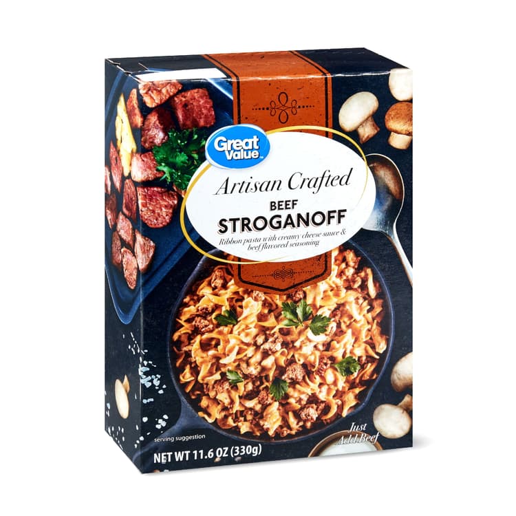 Great Value Artisan Crafted Beef Stroganoff