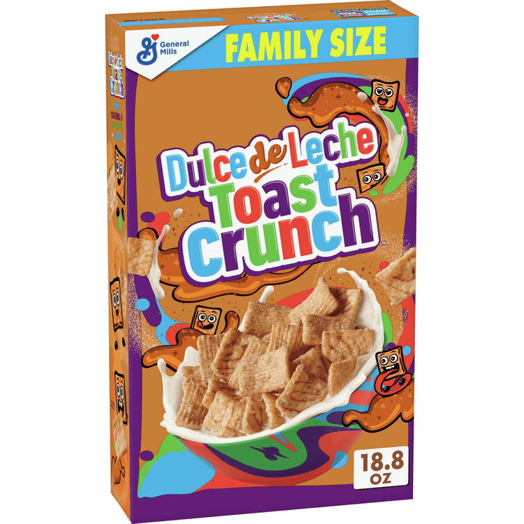 Dulce De Leche Toast Crunch Breakfast Cereal