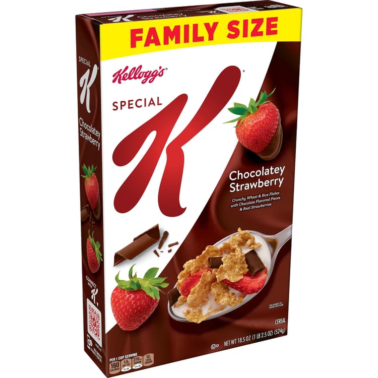 Kellogg'S Special K Breakfast Cereal, 11 Vitamins And Minerals, Chocolatey Strawberry