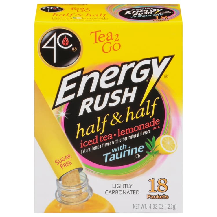 Carbonated T2Go Energy Half & Half Stix