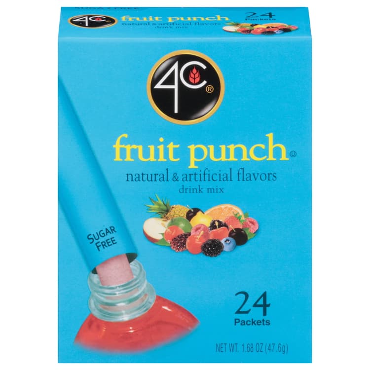 Foods Drink Mix Stix Fruit Punch