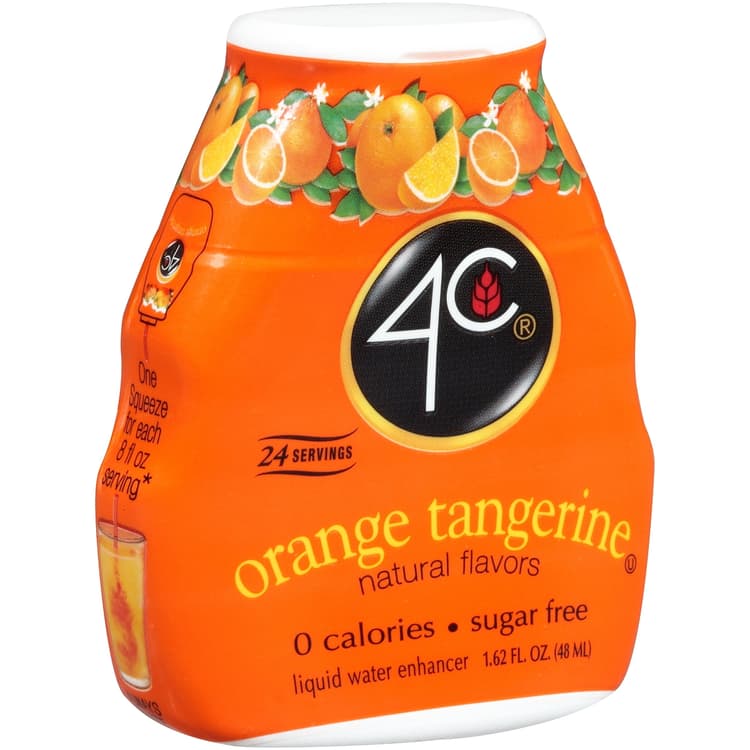 Foods Orange Tangerine Liquid Water Enhancer