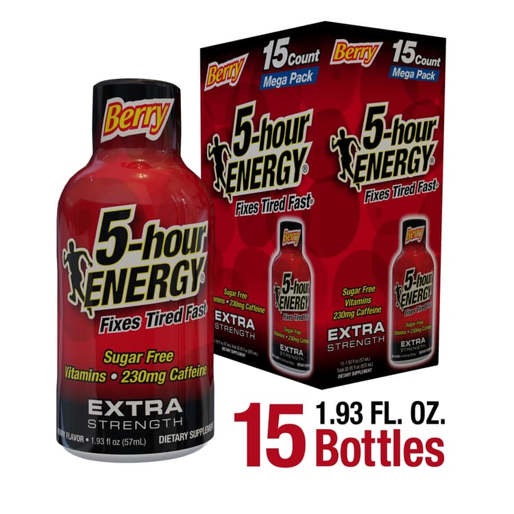 5-Hour Energy Shot, Extra Strength, Berry