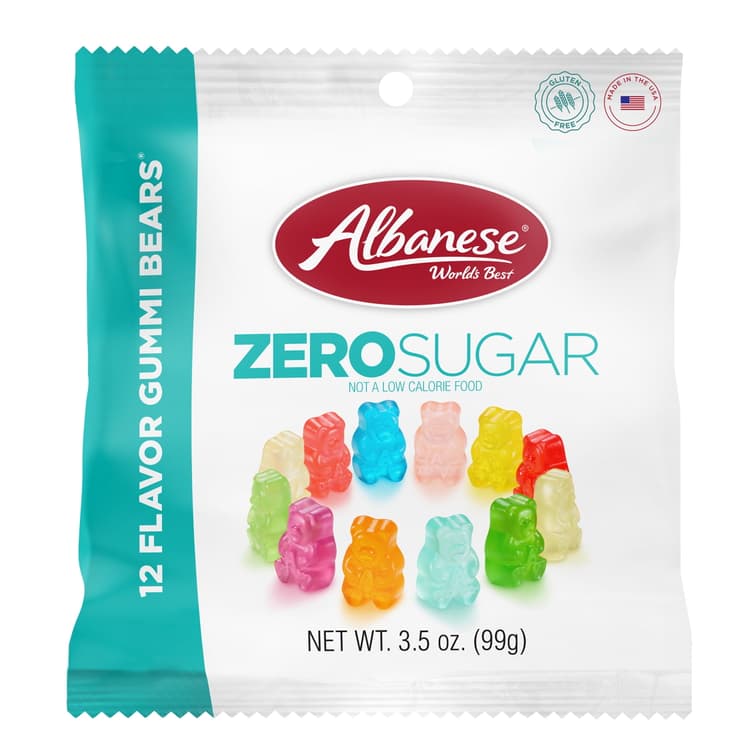 Albanese World'S Best Sugar Free 12 Flavor Gummi Bears