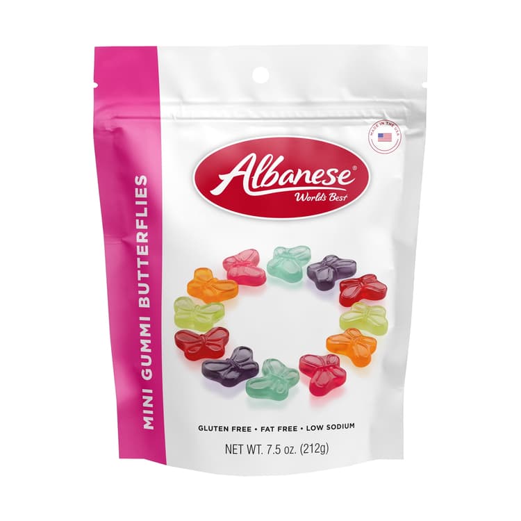 Albanese Gummi Butterflies