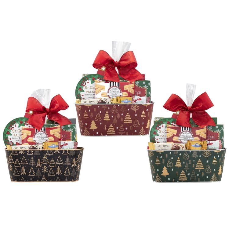 All About The Trees Holiday Gift Basket By Houdini