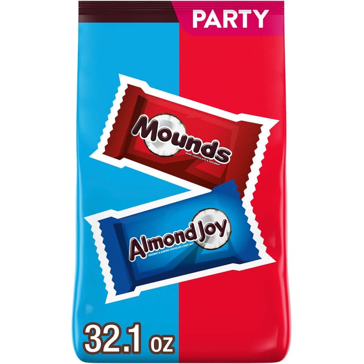 Almond Joy And Mounds Assorted Flavored Candy, Party