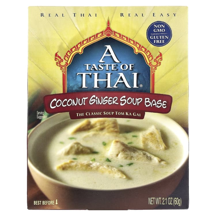 A Taste Of Thai Soup Base, Coconut Ginger