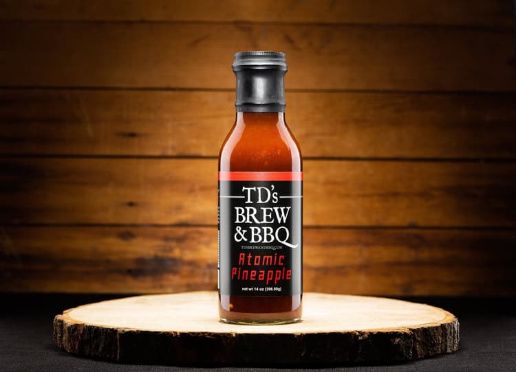 Td'S Brew & Barbecue Sauce Atomic Pineapple