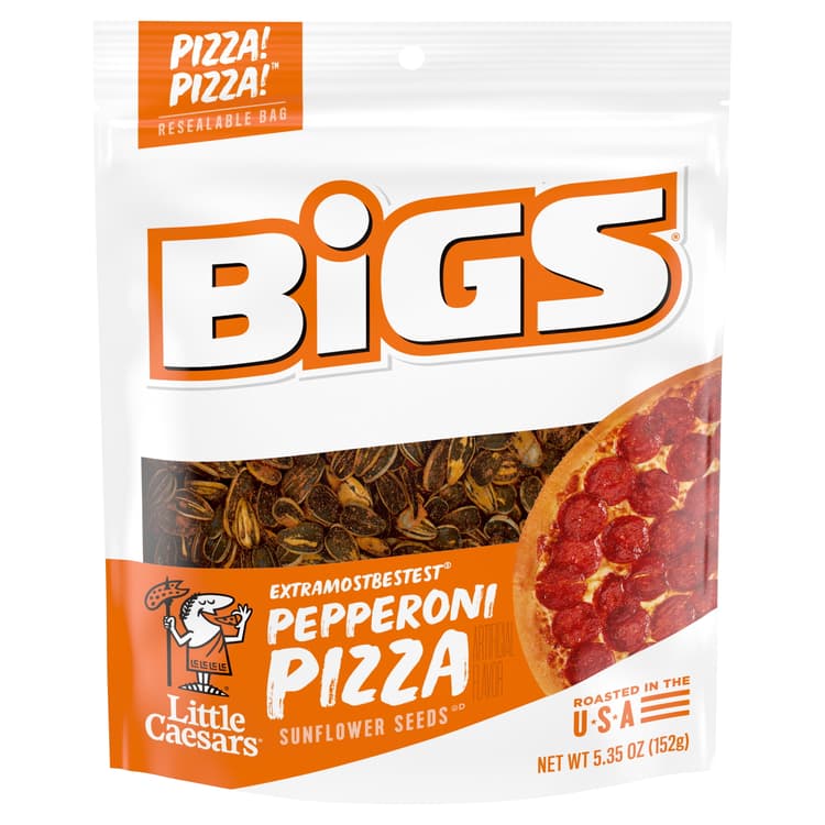 Bigs Little Caesars Pepperoni Pizza Flavored Sunflower Seeds