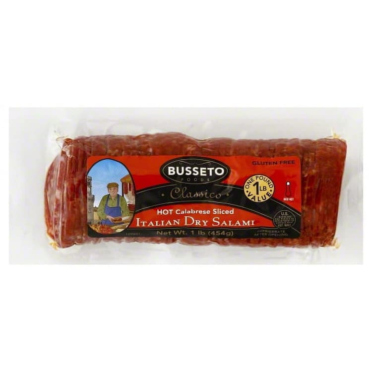 Busseto Dry Salami Italian Hot Calabrese