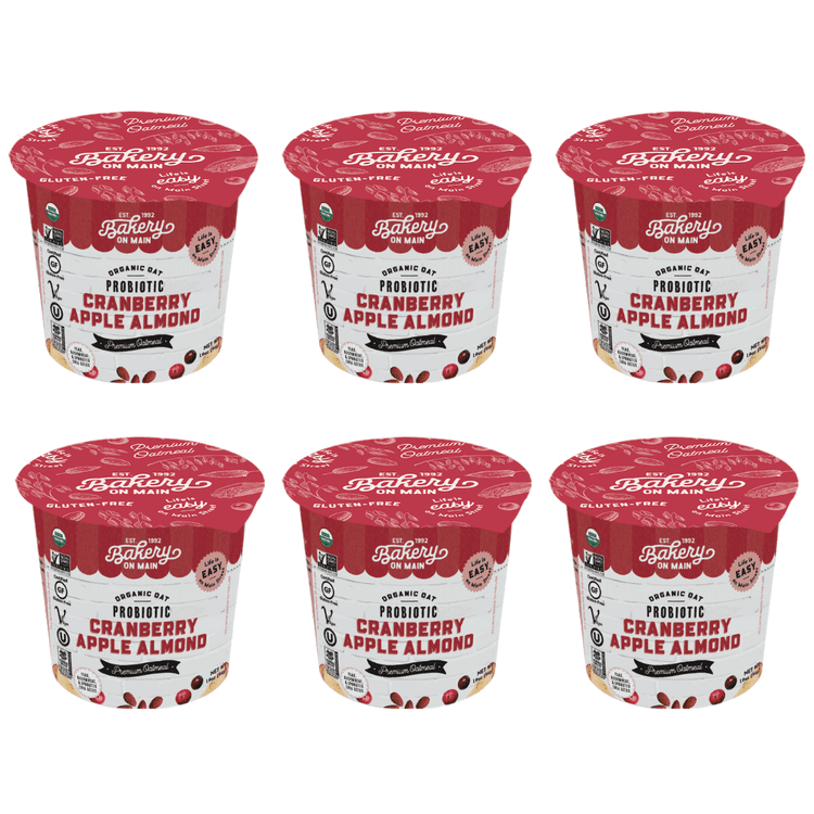 Bakery On Main Org Cranberry Apple Almd Oatmeal
