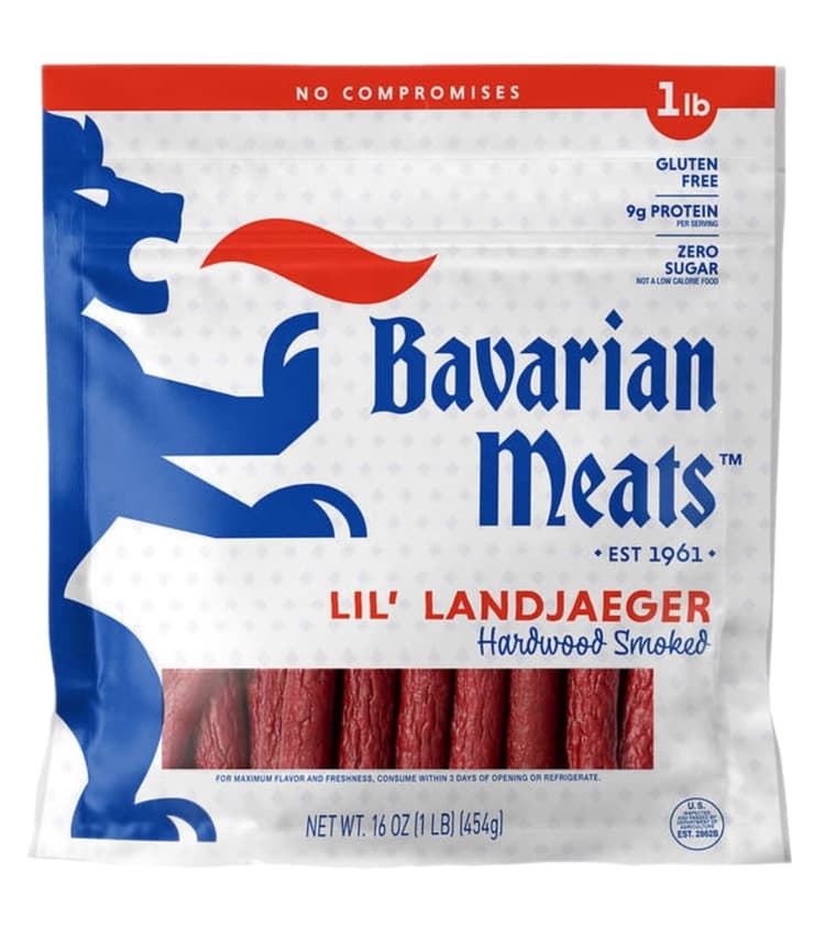 Bavarian Meats Lil' Landjaeger Hardwood Smoked