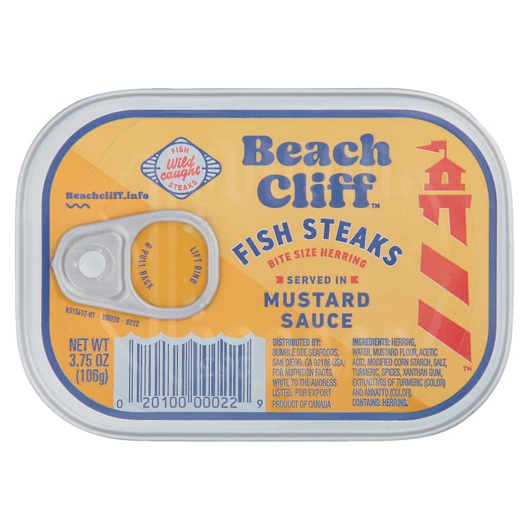 Beach Cliff Fish Steaks In Mustard Sauce