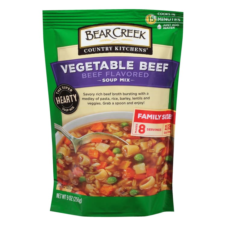 Bear Creek Country Kitchens Vegetable Beef Soup Mix