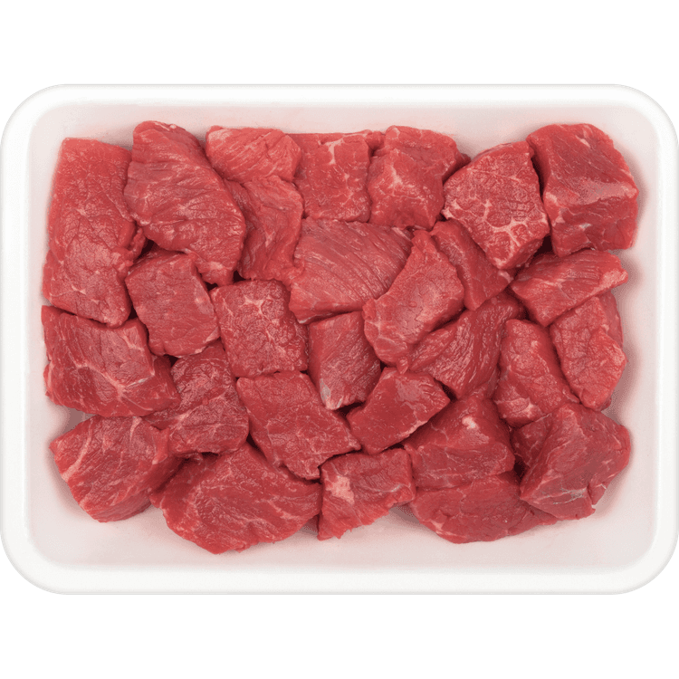 Beef Lean Stew Meat, 1.0 - Tray