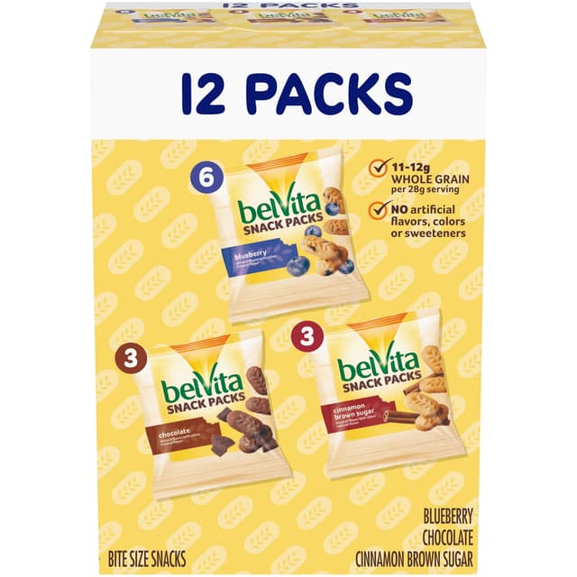Is it Mushroom Free? Belvita Snacks Bite Blueberry Chocolate Cinnamon Brown Sugar
