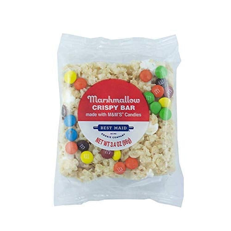 Best Maid Cookie Company M&M'S Candies Marshmallow Crispy Bar