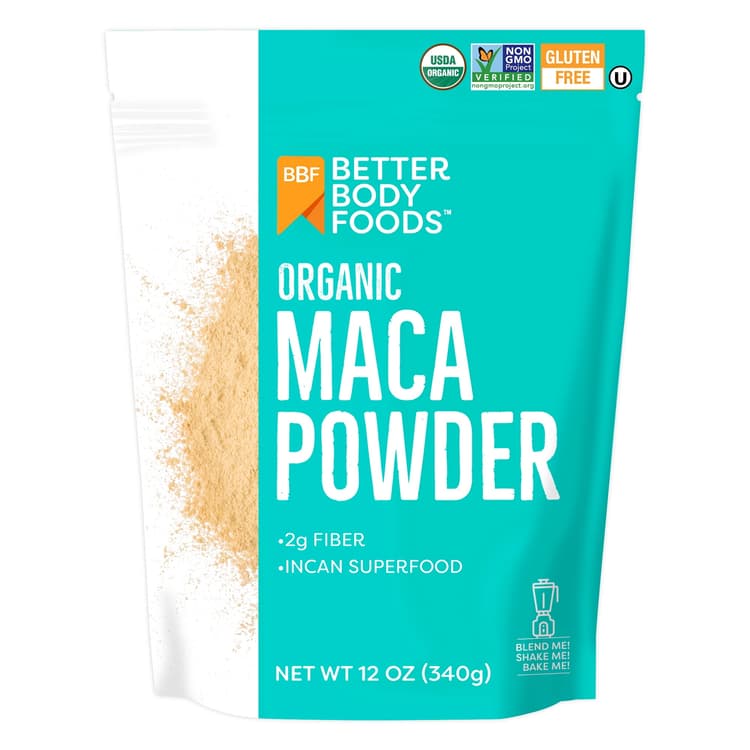 Betterbody Foods Organic Maca Powder, Superfood Powder