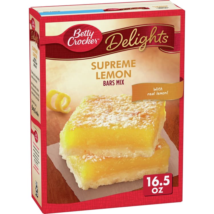 Betty Crocker Dessert Sunkist Lemon Bar