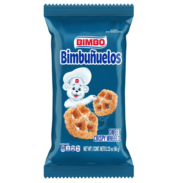 Bimbo Bimbunuelos Crispy Wheels Pastry