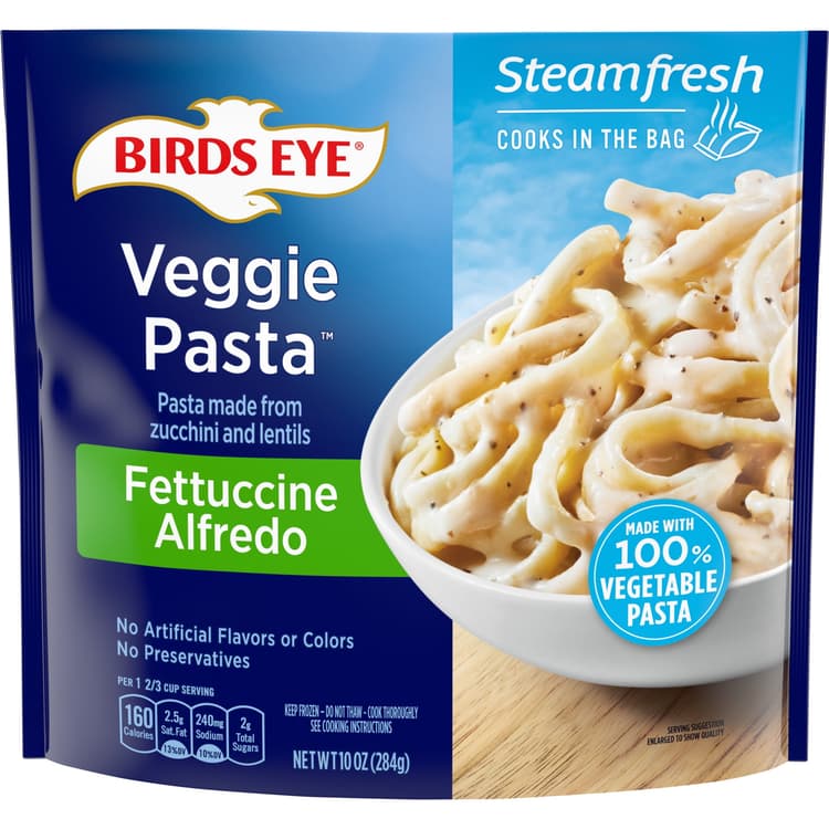 Birds Eye Veggie Pasta, Fettuccine Alfredo