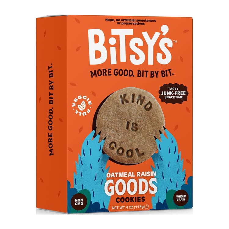 Bitsy'S Oatmeal Raisin Goods Cookies