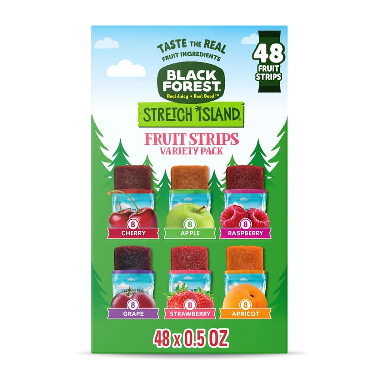 Black Forest, Stretch Island - Fruit Strips, Assorted, Variety