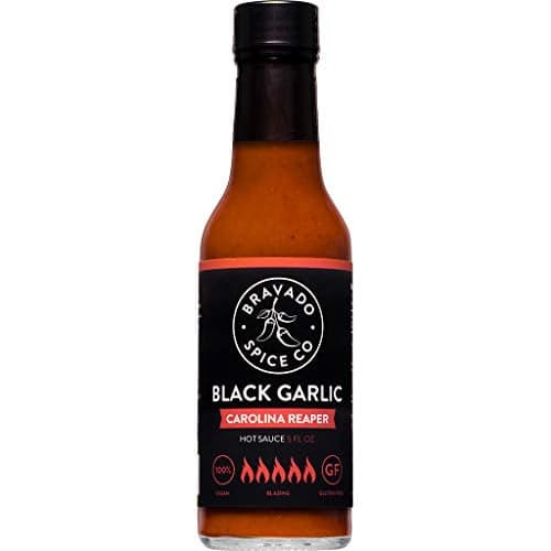 Bravado Spice Hot Sauce Black Garlic Reaper
