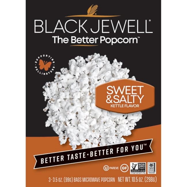 Black Jewell Sweet & Salty Kettle Flavor Microwave Popcorn
