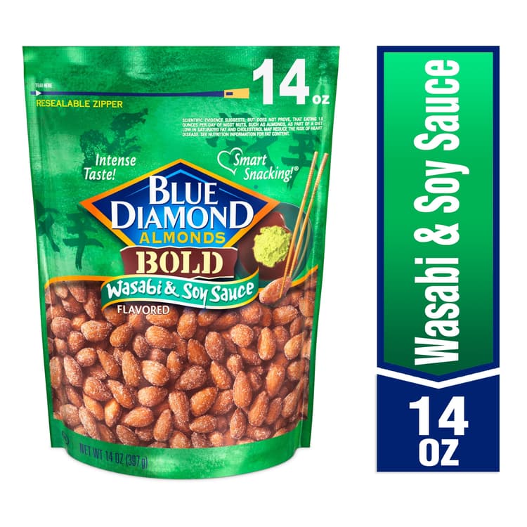 Blue Diamond Almonds Wasabi & Soy Sauce