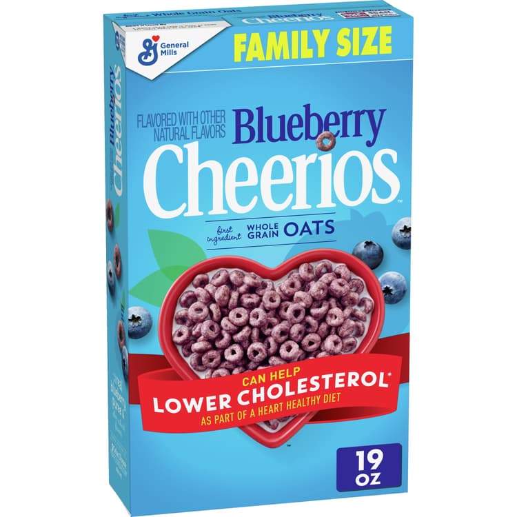 General Mills Blueberry Cheerios Whole Grain Oats