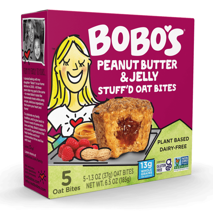 Bobo'S Peanut Butter & Jelly Stuff'D Oat Bites