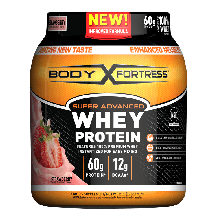 Body Fortress Super Advanced Strawberry Whey Protein
