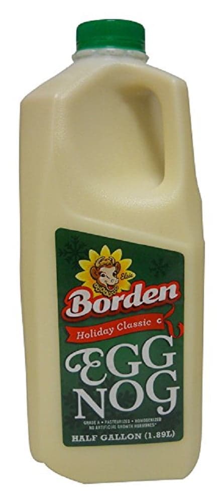Borden Classic-Eggnog, Half Gallon
