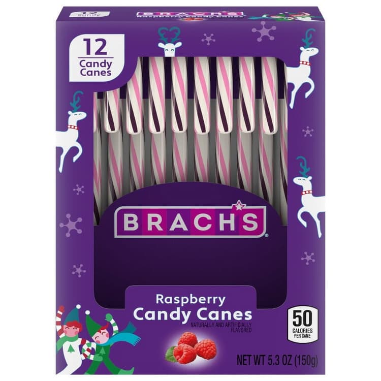 Brach'S Raspberry Holiday Candy Canes