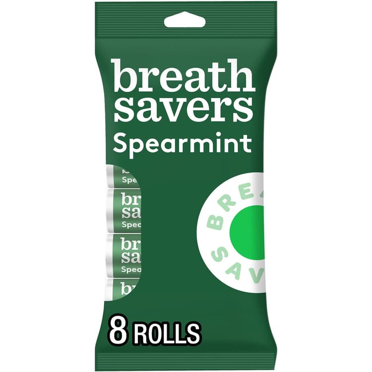 Breath Savers Sugar Free Mints Spearmint