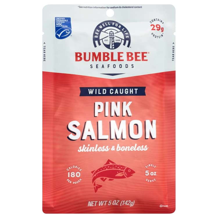 Bumble Bee Salmon Pink Wild