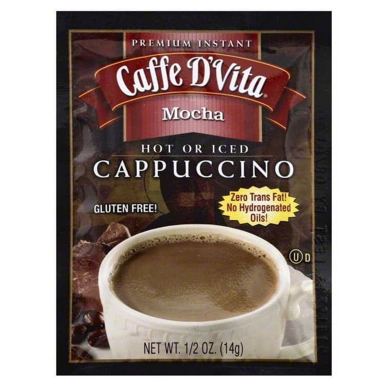 Caffe D Vita Cappuccino, Hot Or Iced, Mocha
