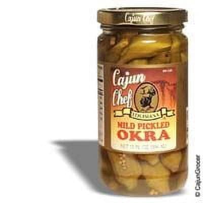 Cajun Chef Okra, Pickled, Mild