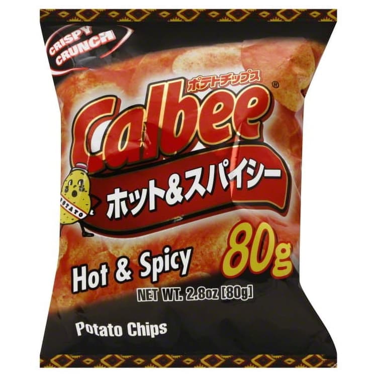 Calbee Hot & Spicy Potato Chips