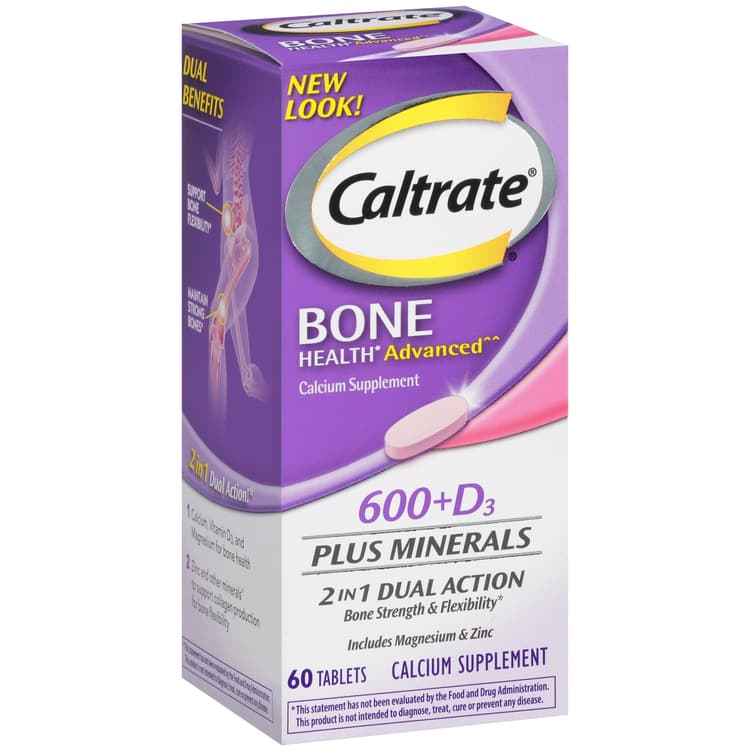 Caltrate Bone Health, 600+D3, Plus Minerals
