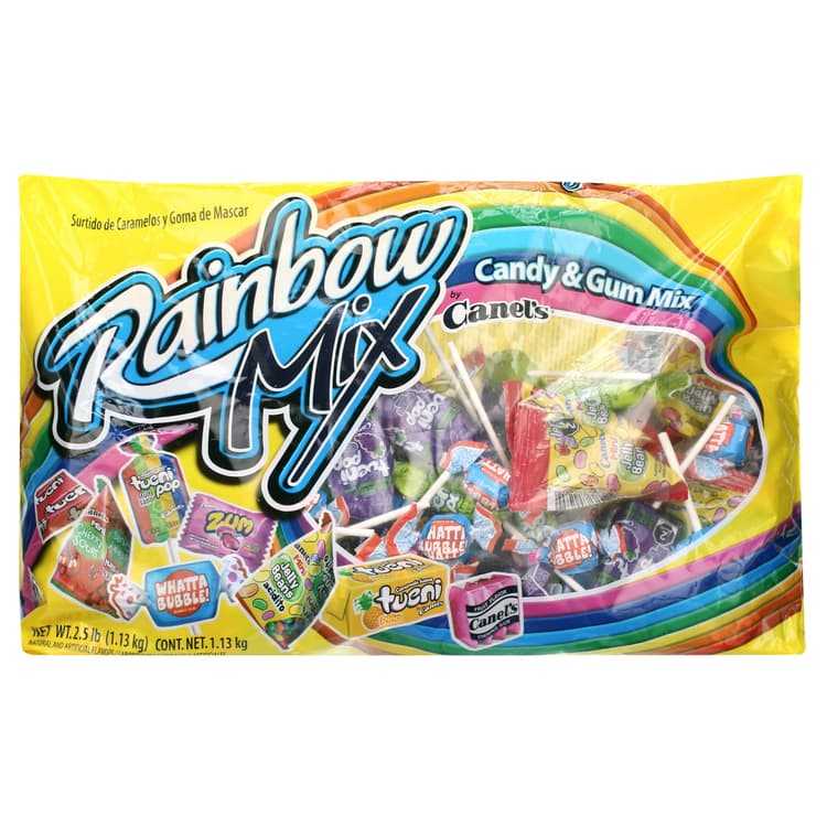 Canels Candy And Gum Mix, Rainbow Mix