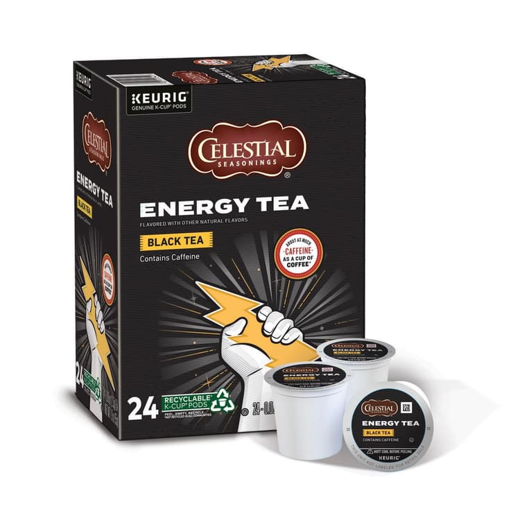 Celestial Seasonings Energy Black Tea Keurig K-Cup Tea