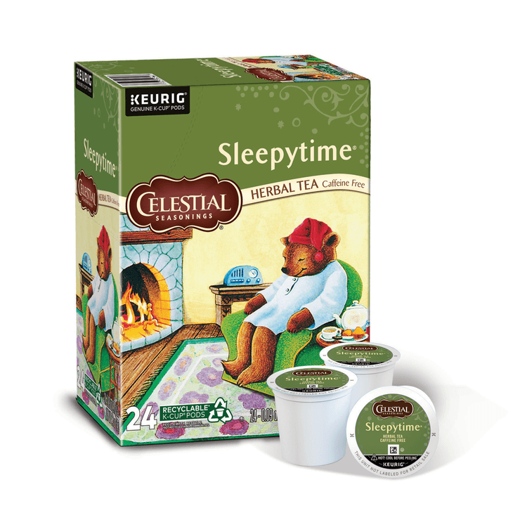 Celestial Seasonings Sleepytime Caffeine-Free Herbal Tea Keurig K-Cup Tea