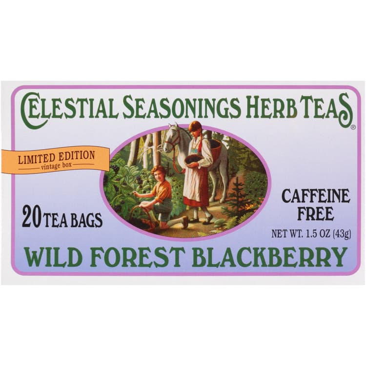 Celestial Seasonings Wild Forest Blackberry Caffeine-Free Herbal
