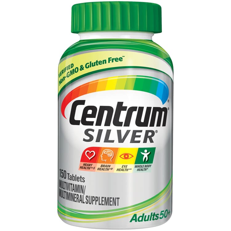 Centrum Silver Multivitamin/Multimineral Supplement For Adults 50+