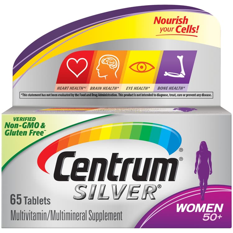 Centrum Silver Women 50+ Tablets Multivitamin/Multimineral